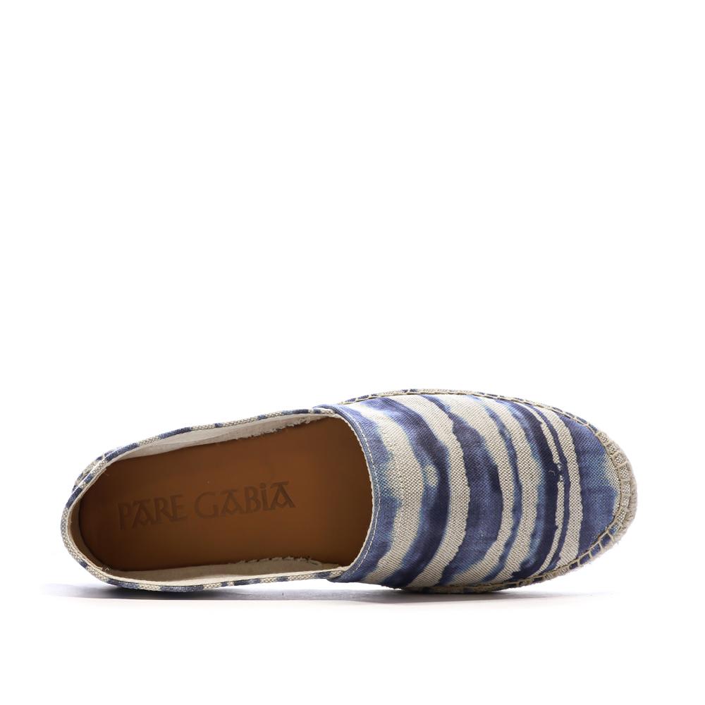 Espadrilles Beige/Blau Herren Pare Gabia Anitz Ansicht 4
