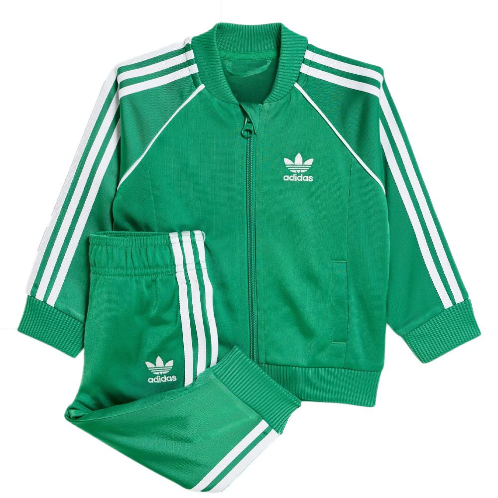 Ensemble de survêtement Vert Bébé Adicolor SST pas cher