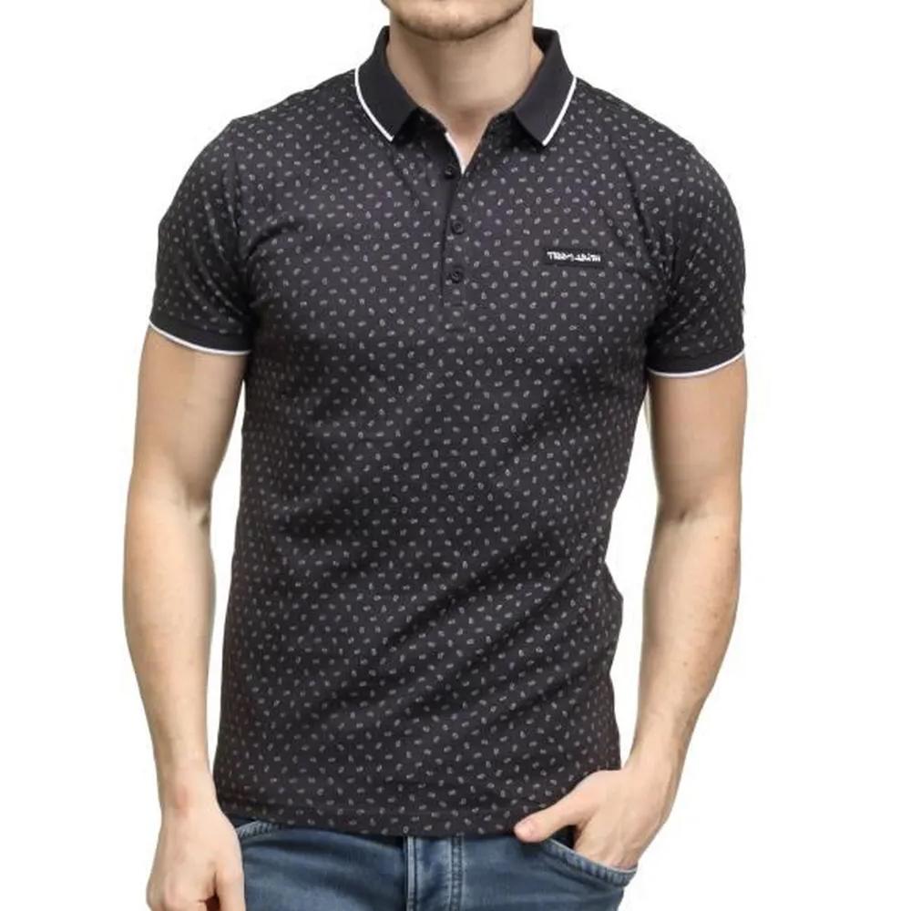 Polo Marine à Motifs Homme Teddy Smith Pasy 2 pas cher