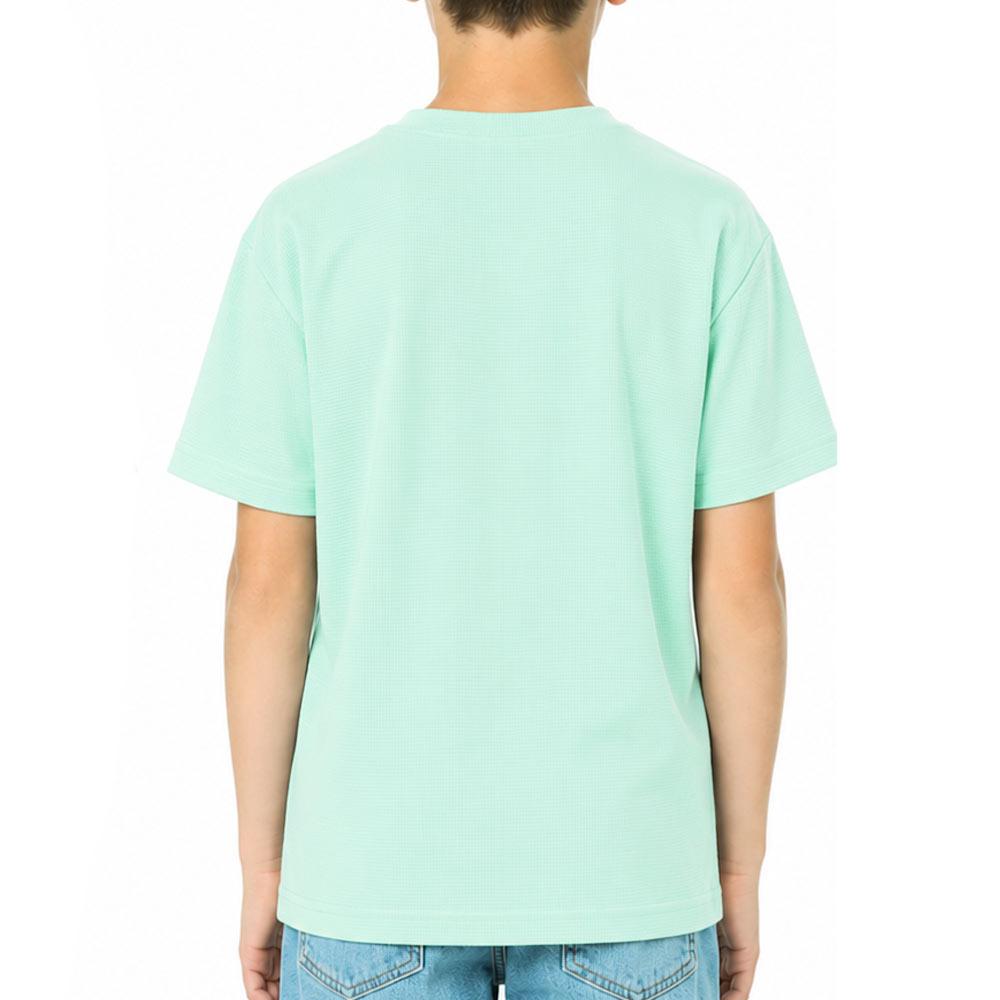 T-Shirt Turquoise Paname Brothers Poly Aqua vue 2