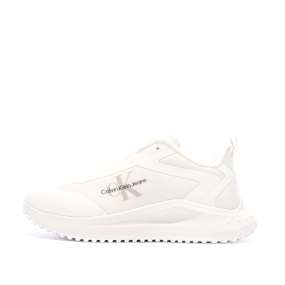 Baskets Blanches Femme Calvin Klein Jeans Eva Runner Low pas cher
