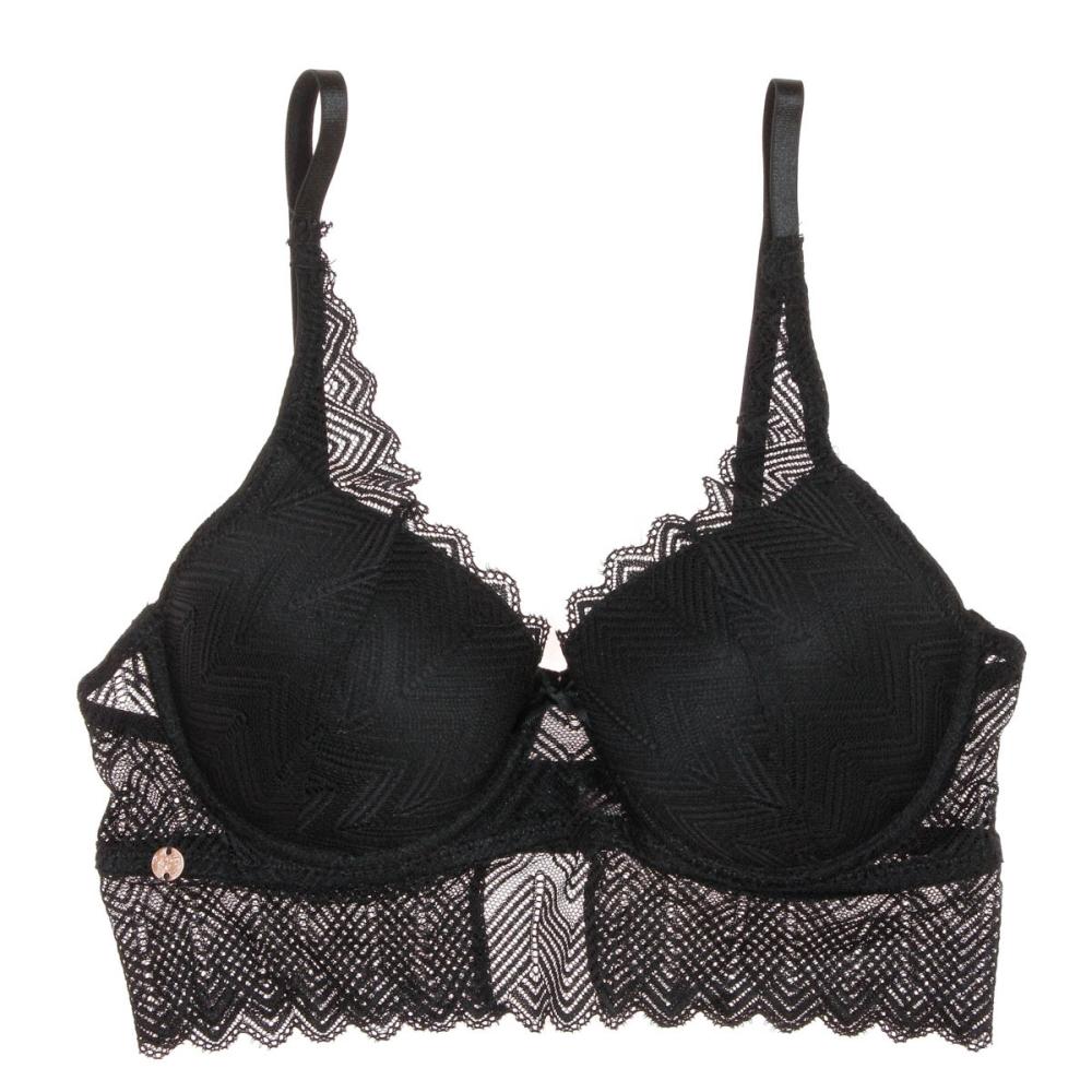 Soutien gorge Noir Femme Les Petites Bombes Rose pas cher