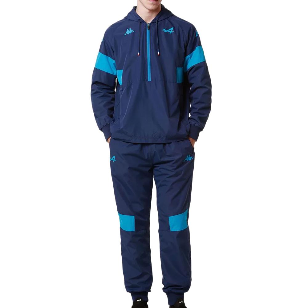 Survêtement Marine/Turquoise Homme Kappa Astaedy pas cher