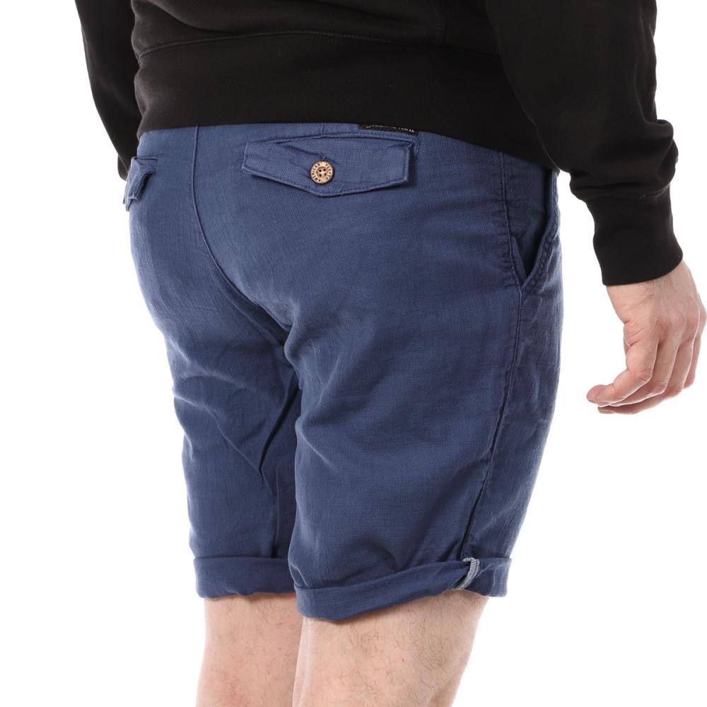 Short Bleu Foncé Homme American People Stig vue 2