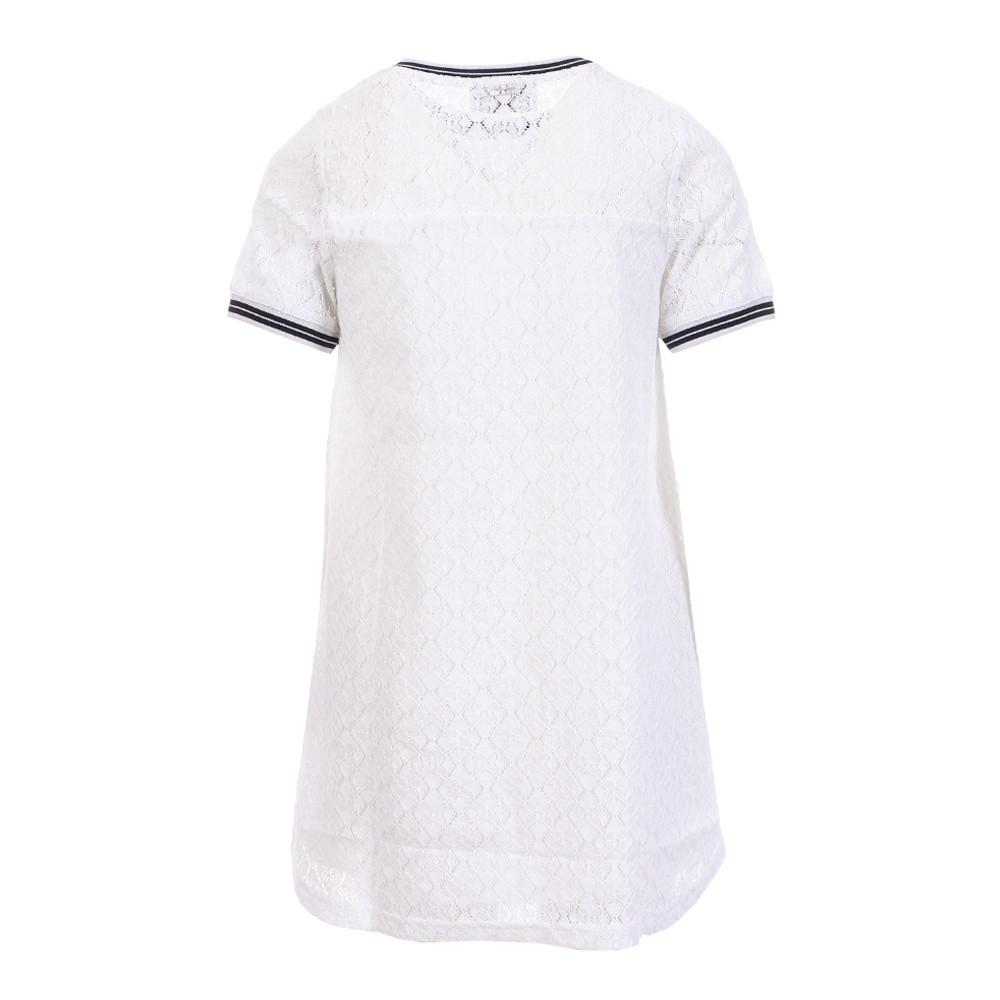 Robe Blanche Dentelle Fille Teddy Smith Ribu vue 2