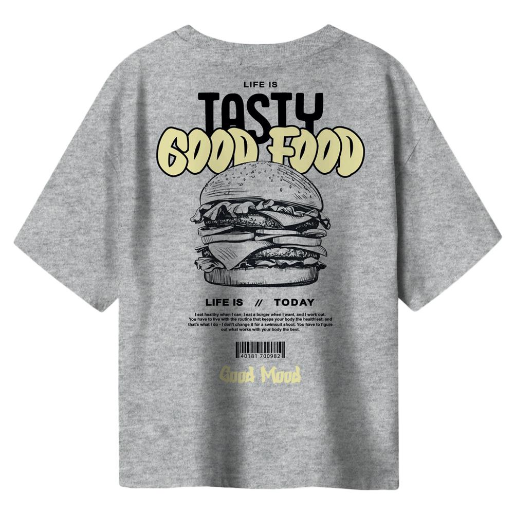 T-shirt Gris Garçon Name it Mtibilbo vue 2