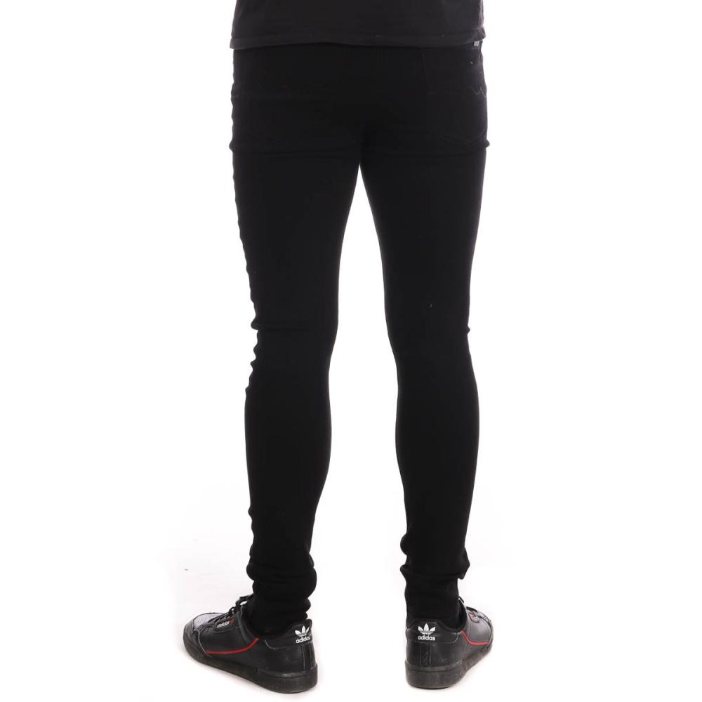 Jean Skinny Noir Homme Teddy Smith Flash vue 2