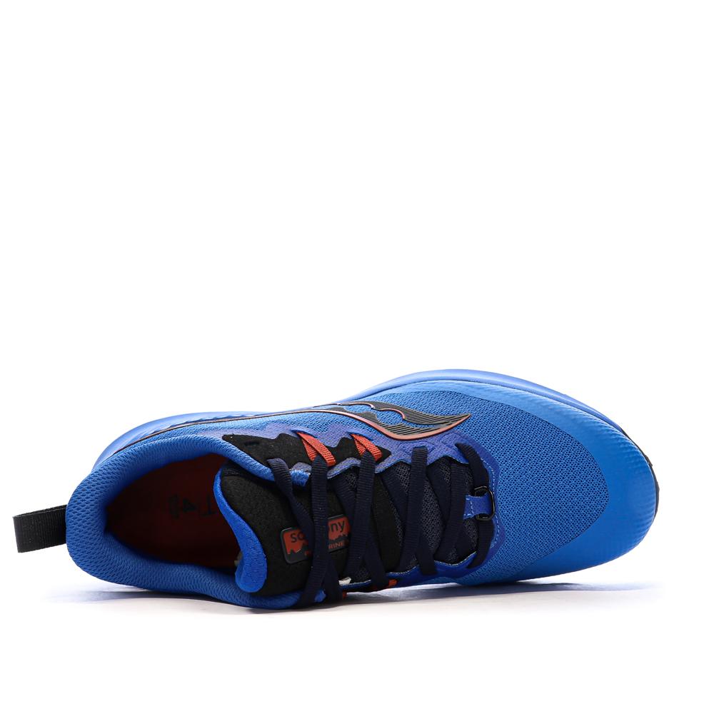 Chaussures de Running Bleu Femme Saucony Peregrine vue 4
