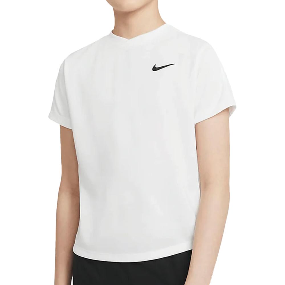 T-shirt Blanc Garçon Nike Victory pas cher