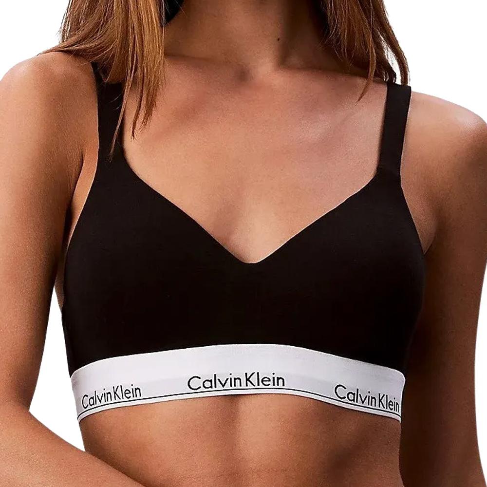 Sujetador negro para mujer Calvin Klein Jeans Lift barato