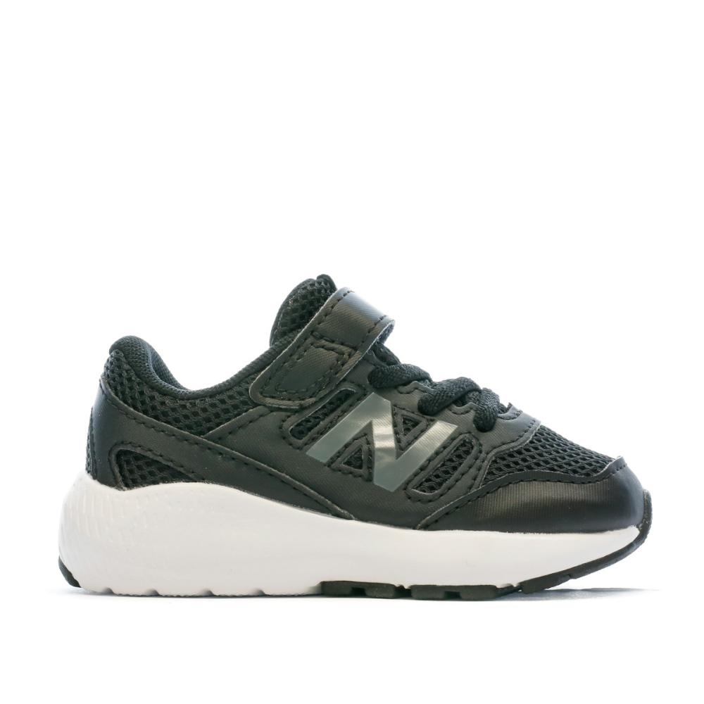 Baskets Noires Garçon New Balance 570 vue 2