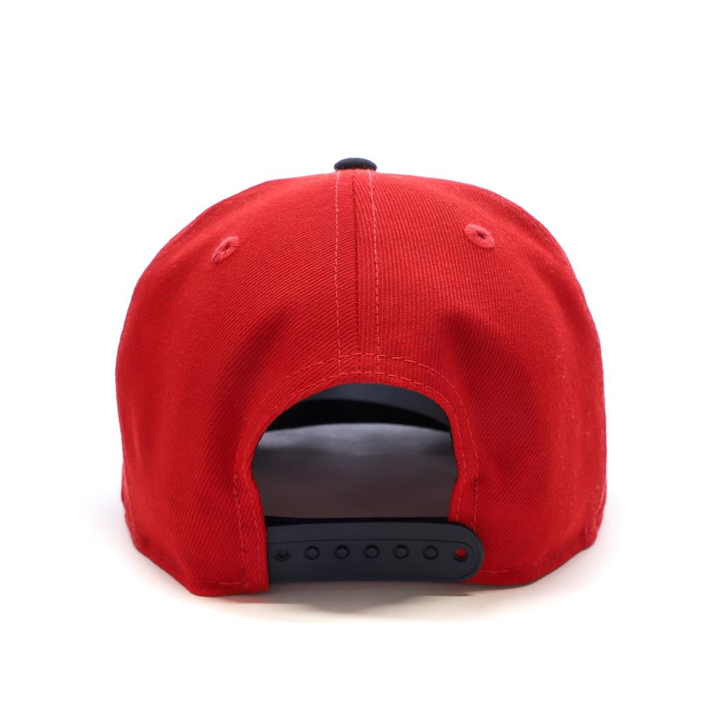 Casquette Rouge/Noire Homme New Era Wasnat vue 3