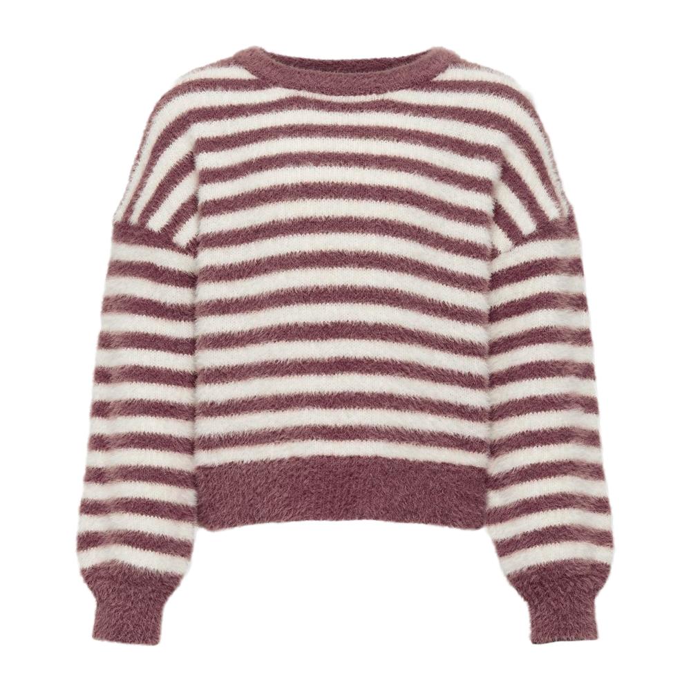 Pull Blanc/Violet Fille Kids Only Kognew pas cher