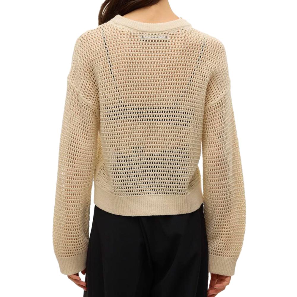 Pull Beige Femme Vero Moda Madera vue 2
