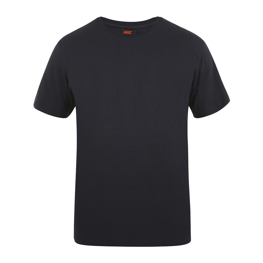 T-shirt Noir Garçon Canterbury Team Plain pas cher