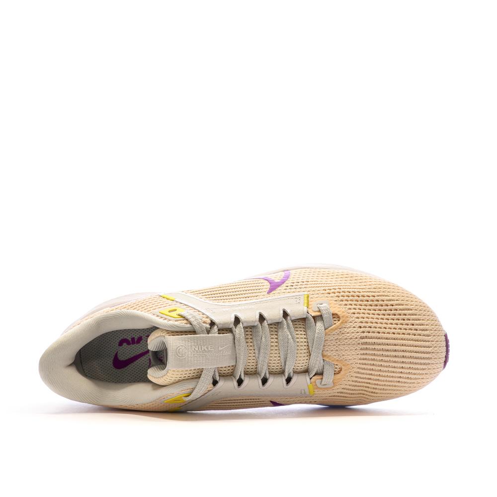 Chaussures de running Beige/Jaune Femme Nike Pegasus vue 4