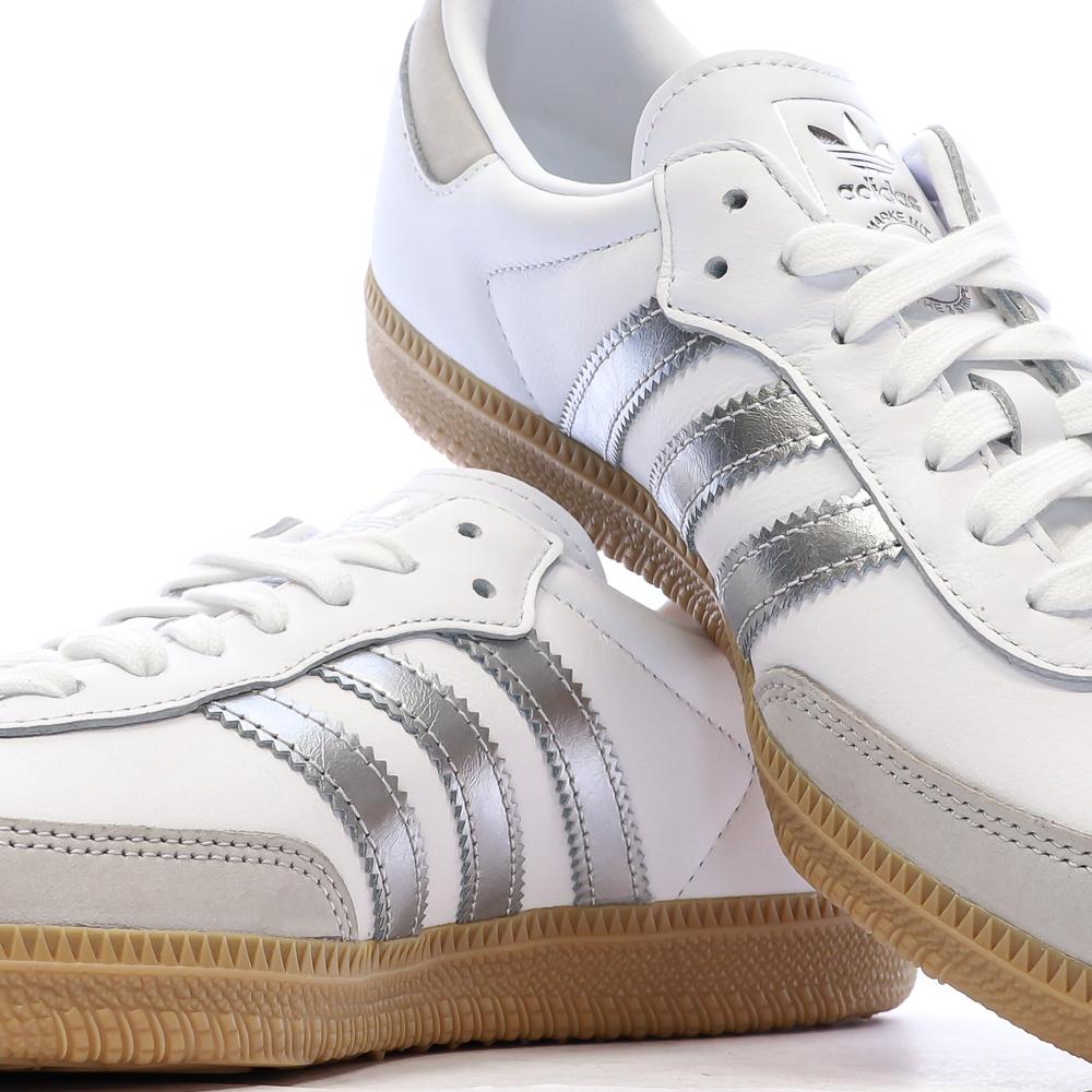 Women’s White/Silver Adidas Samba OG W Trainers Photo of the Espace des Marques %store% store - view of %key%