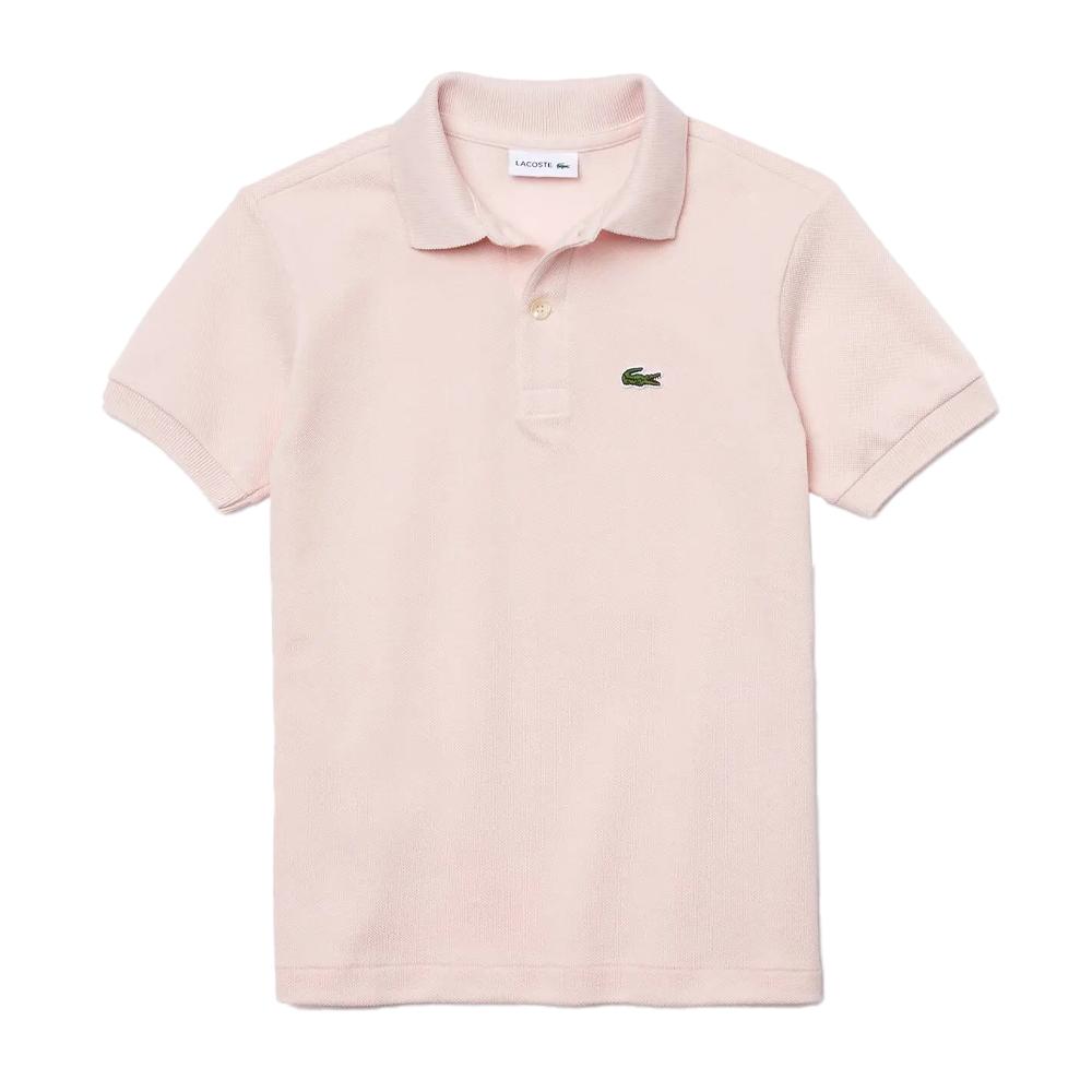 Polo Rose Garçon Lacoste PJ2909 pas cher