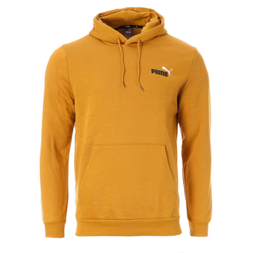 Sweat à Capuche Jaune Homme Puma 674471 pas cher