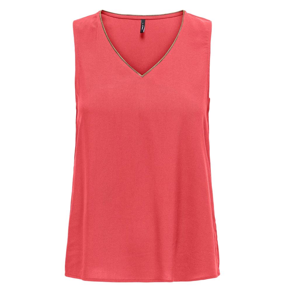 T-Shirt Rose Femme Only Onlselina pas cher