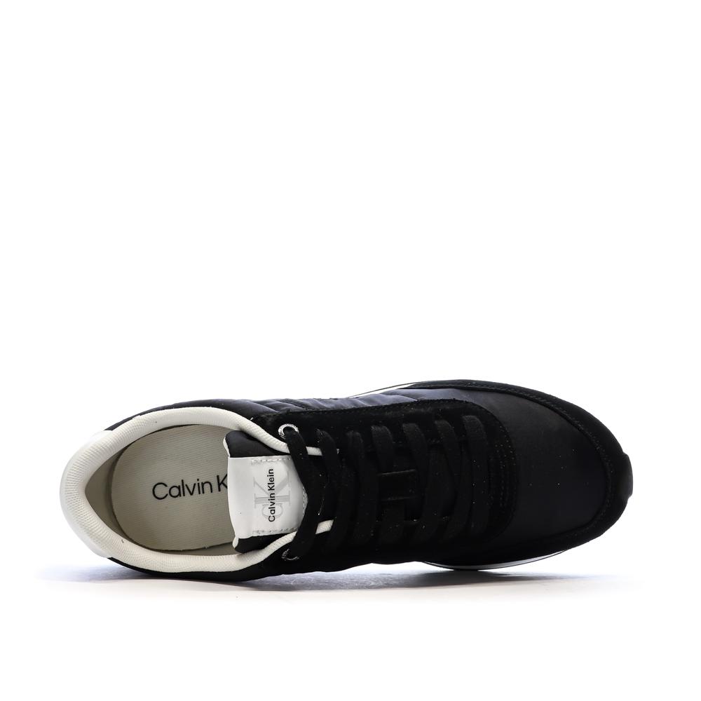 Baskets Noires Homme Calvin Klein Jeans Retros vue 4