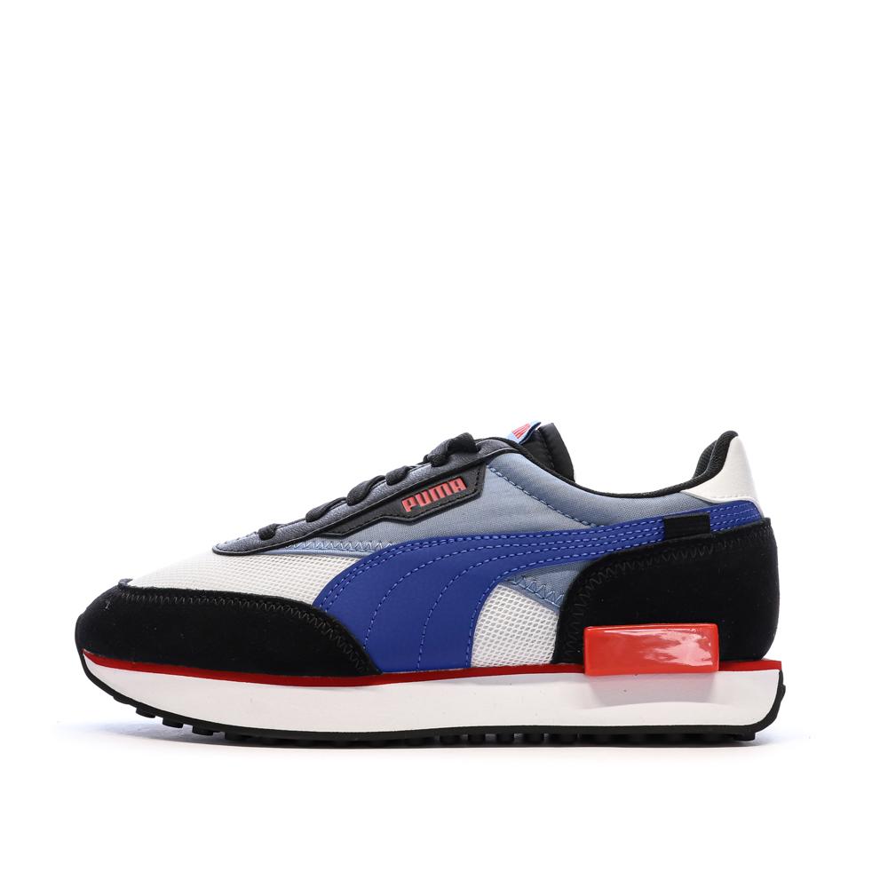 Baskets Noir/Bleu/Blanc Garçon Puma Future Rider Splash Jr pas cher