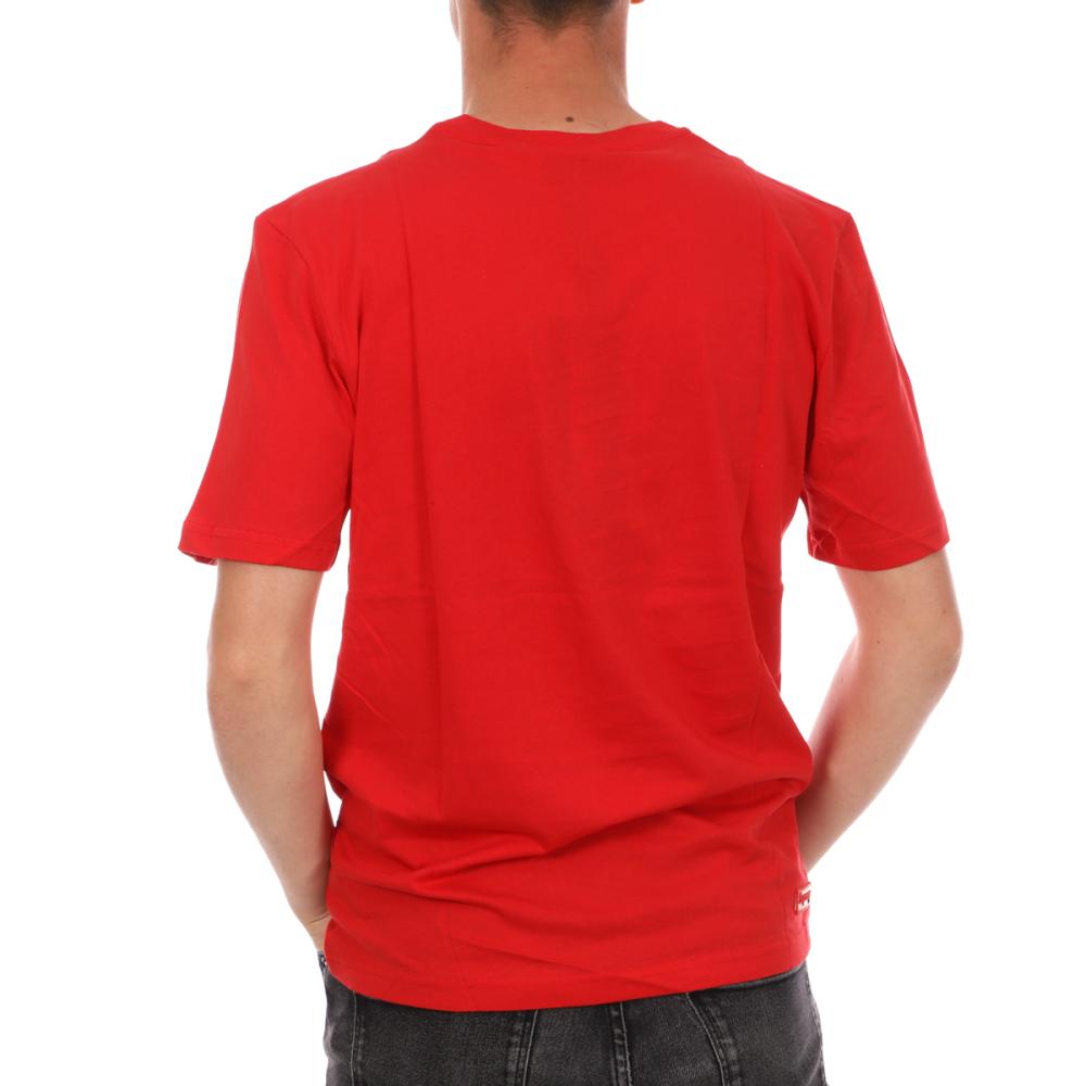 T-shirt Rouge Homme Supreme Grip Lion vue 2