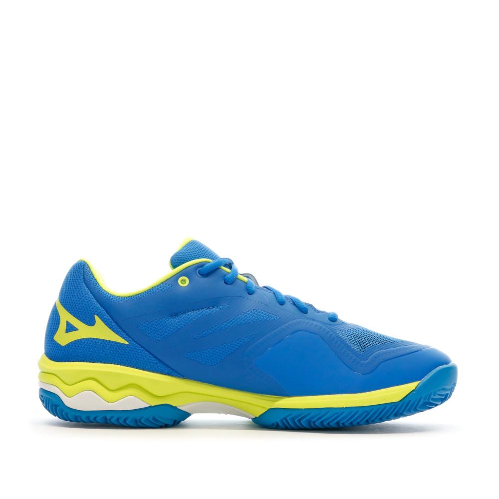 Chaussures de Padel Bleu/Jaune Homme Mizuno Wave Exceed Tour 5 Cc vue 2