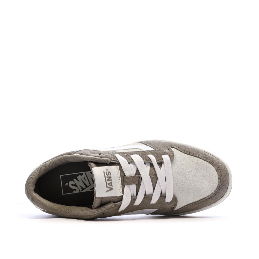 Zapatillas beige/caqui unisex Vans Ryland ver 4