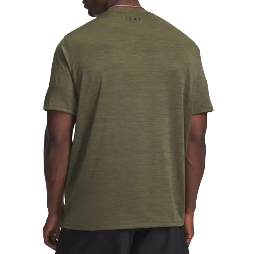 Camiseta deportiva de color caqui para hombre Under Armour UA Tech Vent ver 2
