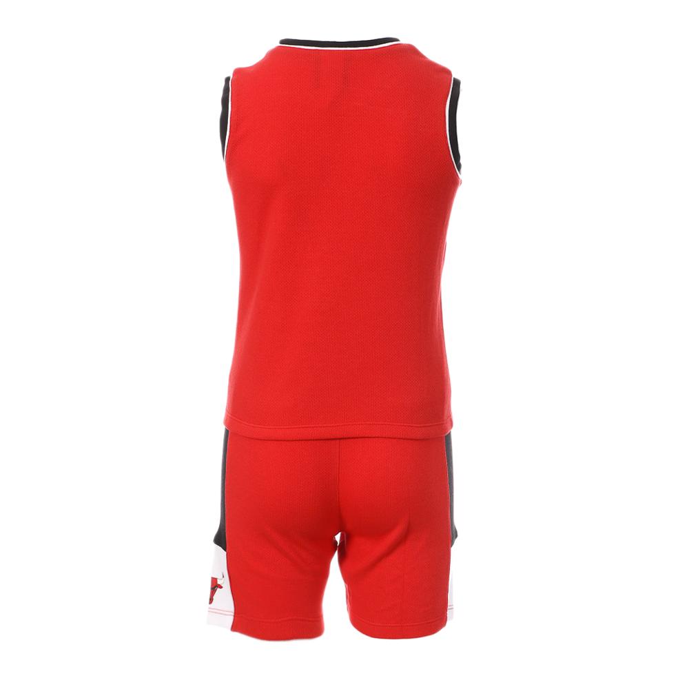Chicago Bulls Ensemble basketball Bleu Garçon NBA Zone Tank vue 2