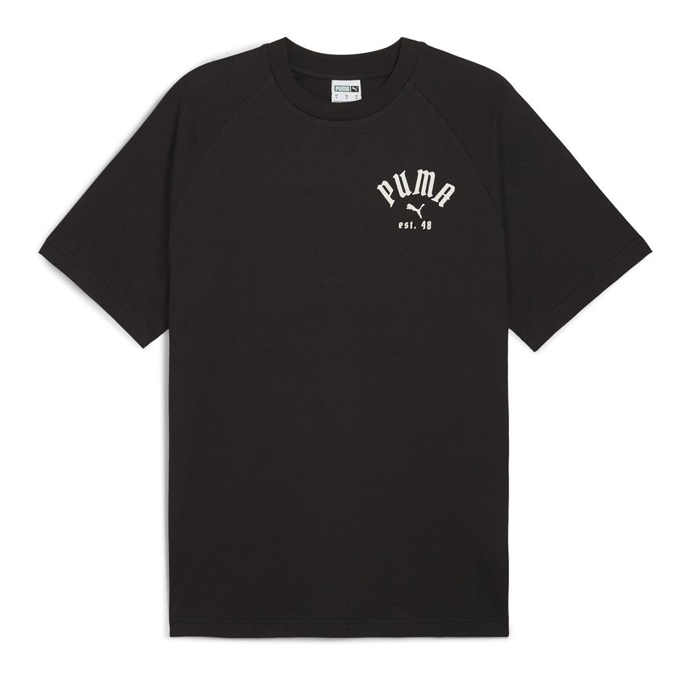 T-Shirt Noir Homme Puma Classics Play pas cher