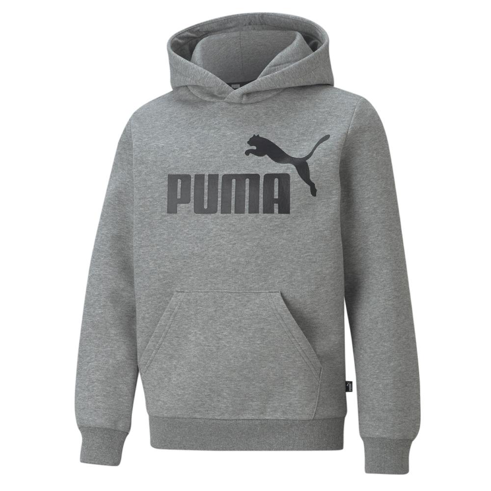 Sweat Gris Garçon Puma Hoodie pas cher
