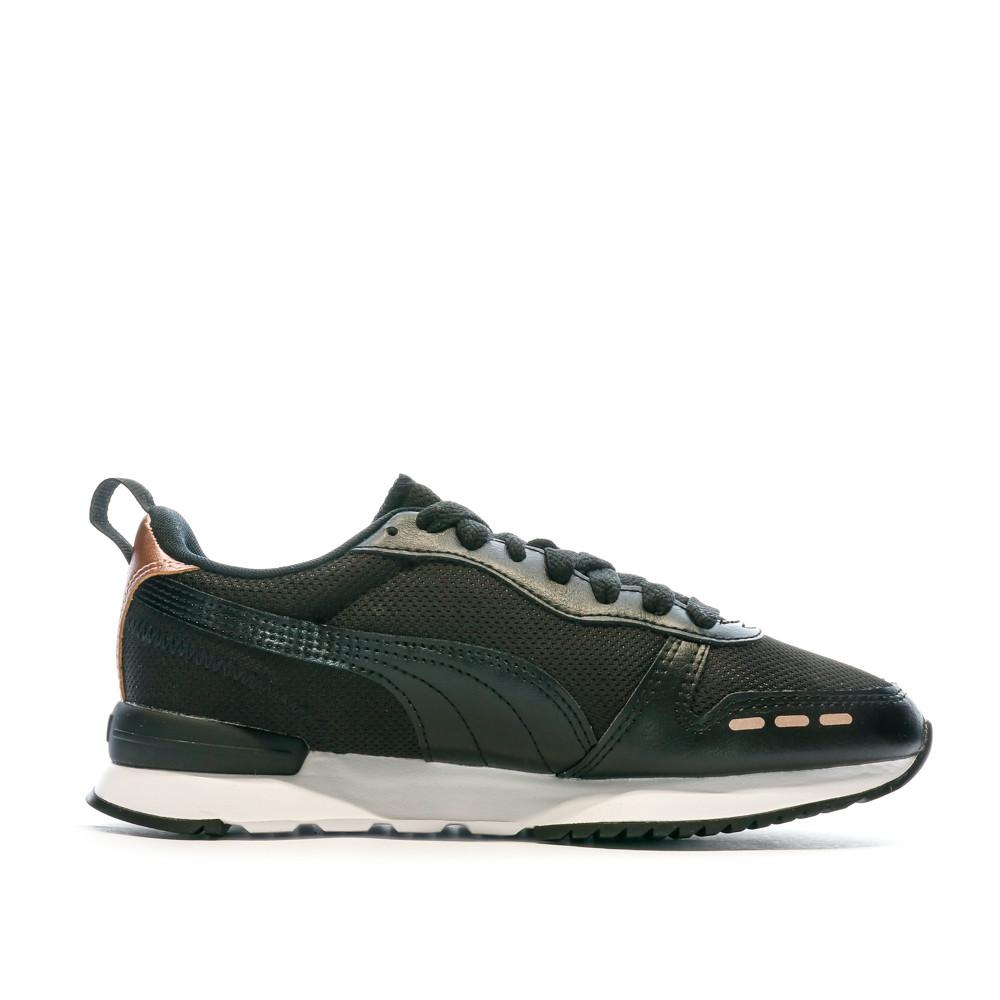 Baskets Noir Femme Puma R78 Shine vue 2
