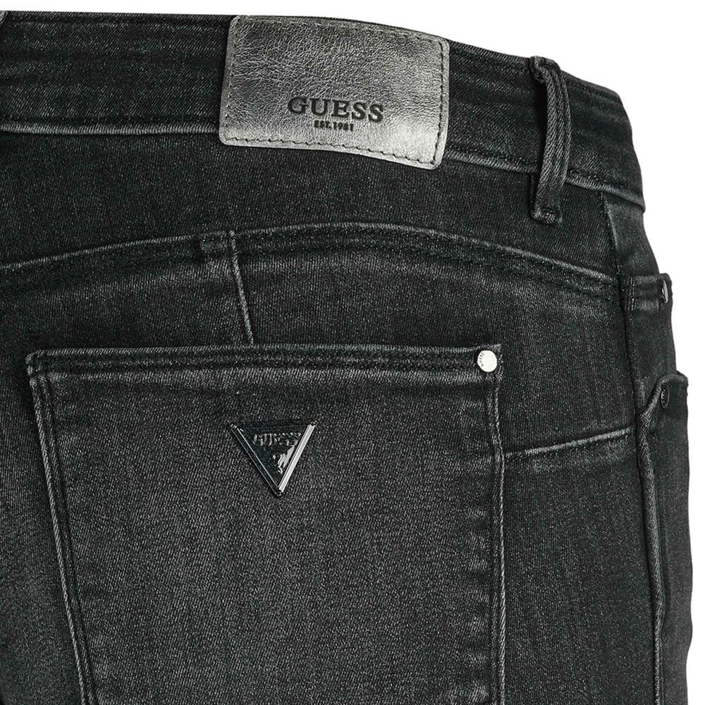 Jean Skinny Gris Femme Guess vue 3