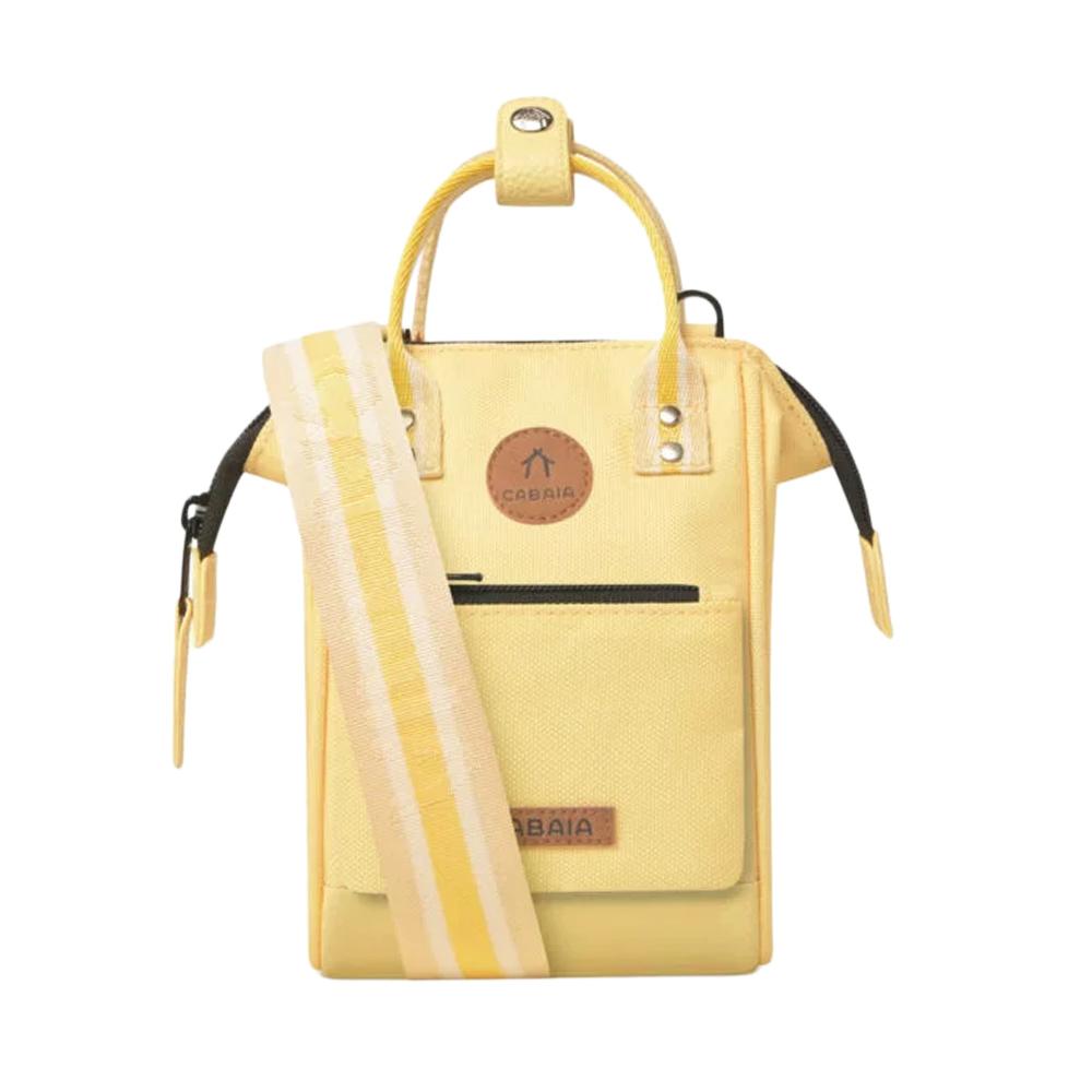 Sac à bandoulière Jaune Clair Femme Cabaia Nano pas cher