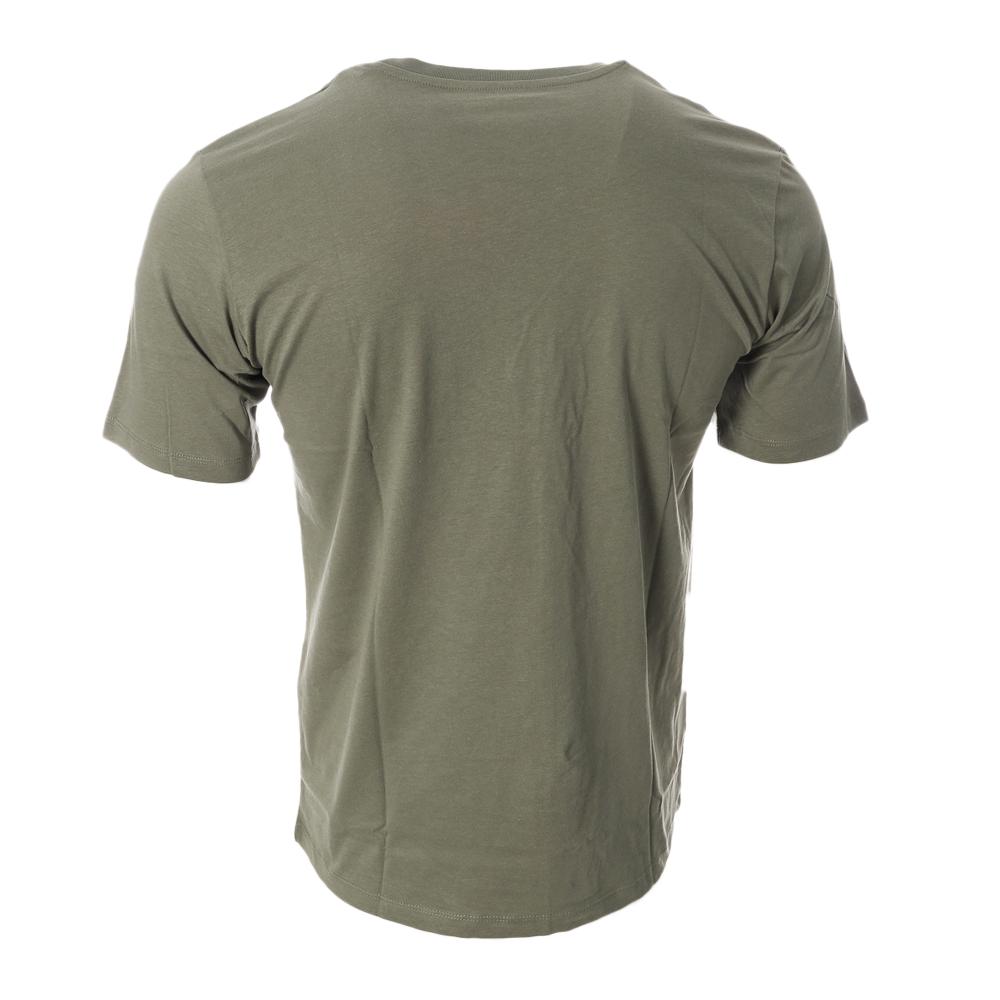 T-shirt Kaki Homme Jack & Jones Whcorp vue 2