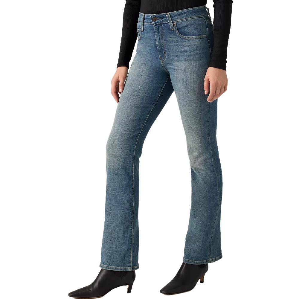 Jeans 725 Blau Bootcut Damen Levi's High Rise günstig