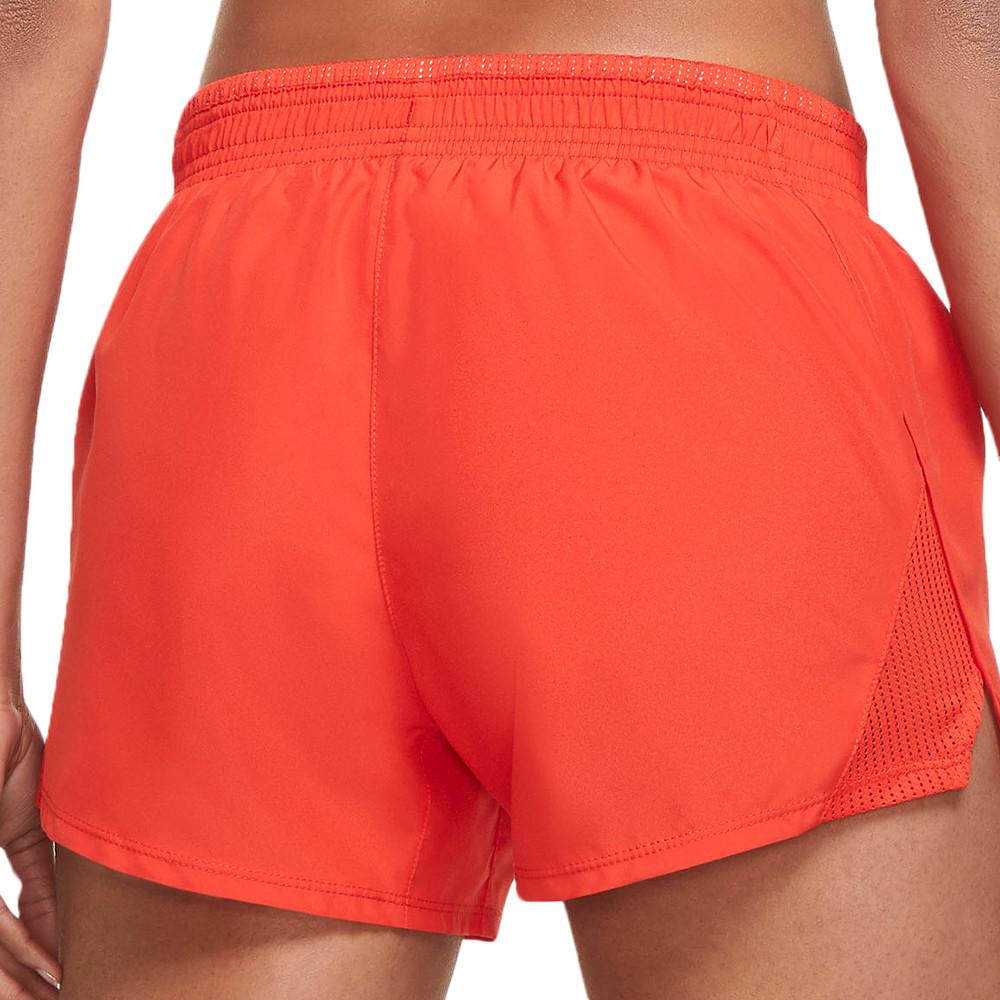 Short Orange Femme Nike Running vue 2