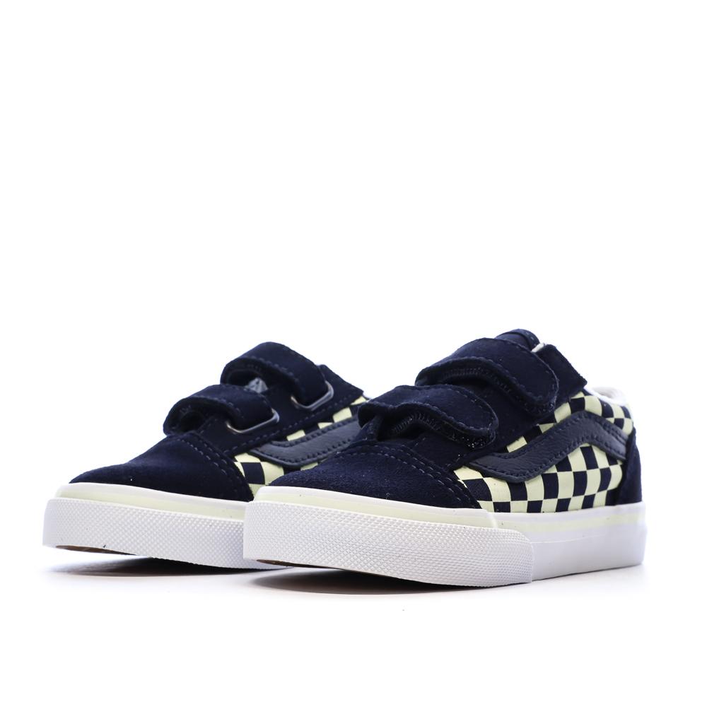 Baskets Marine Garçon Vans Old Skool Glow Summer Nights vue 6
