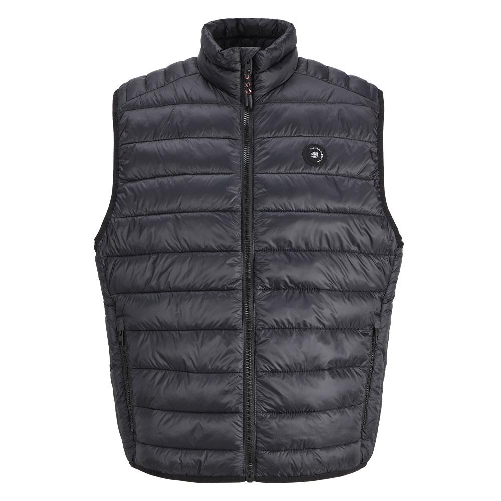 Chaqueta sin mangas negra para hombre Jack & Jones Bradley barato