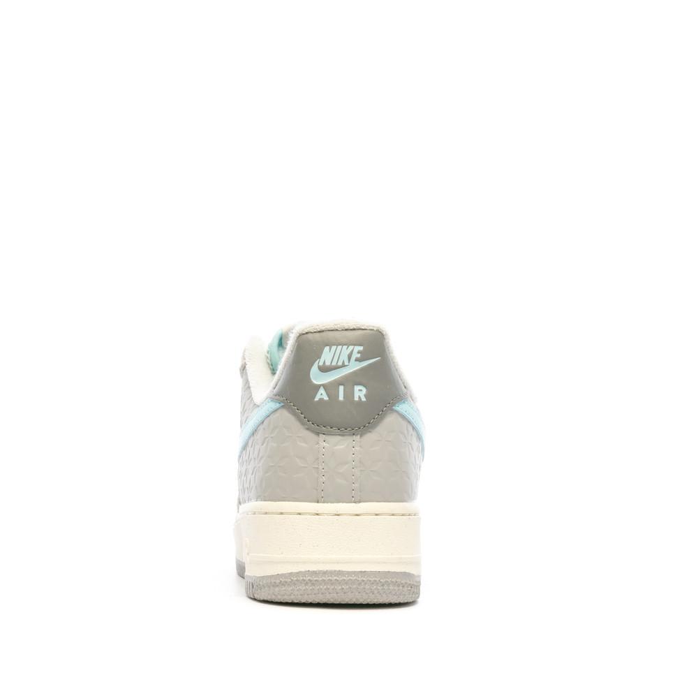 Baskets Grise Mixte Nike Air Force 1 vue 3