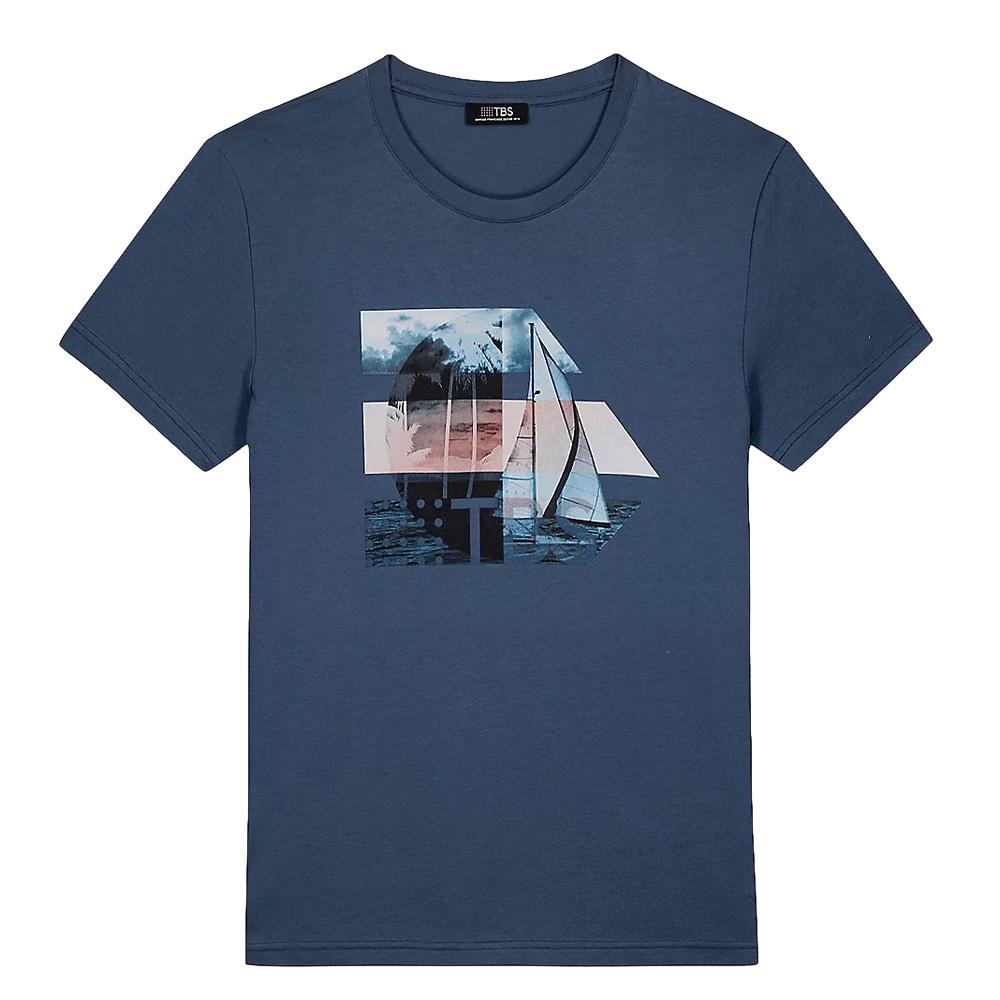 T-Shirt Marine Homme TBS TERELTEE pas cher