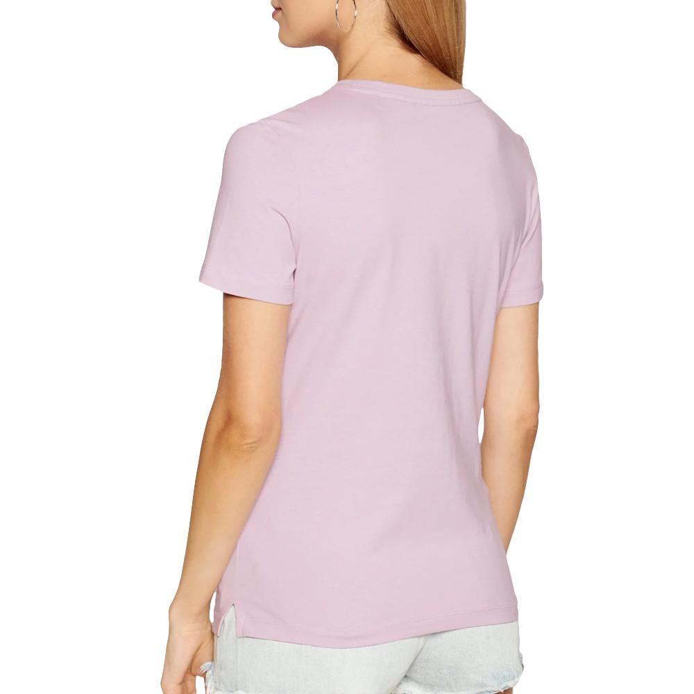 T-shirt Mauve Femme Guess Original vue 2