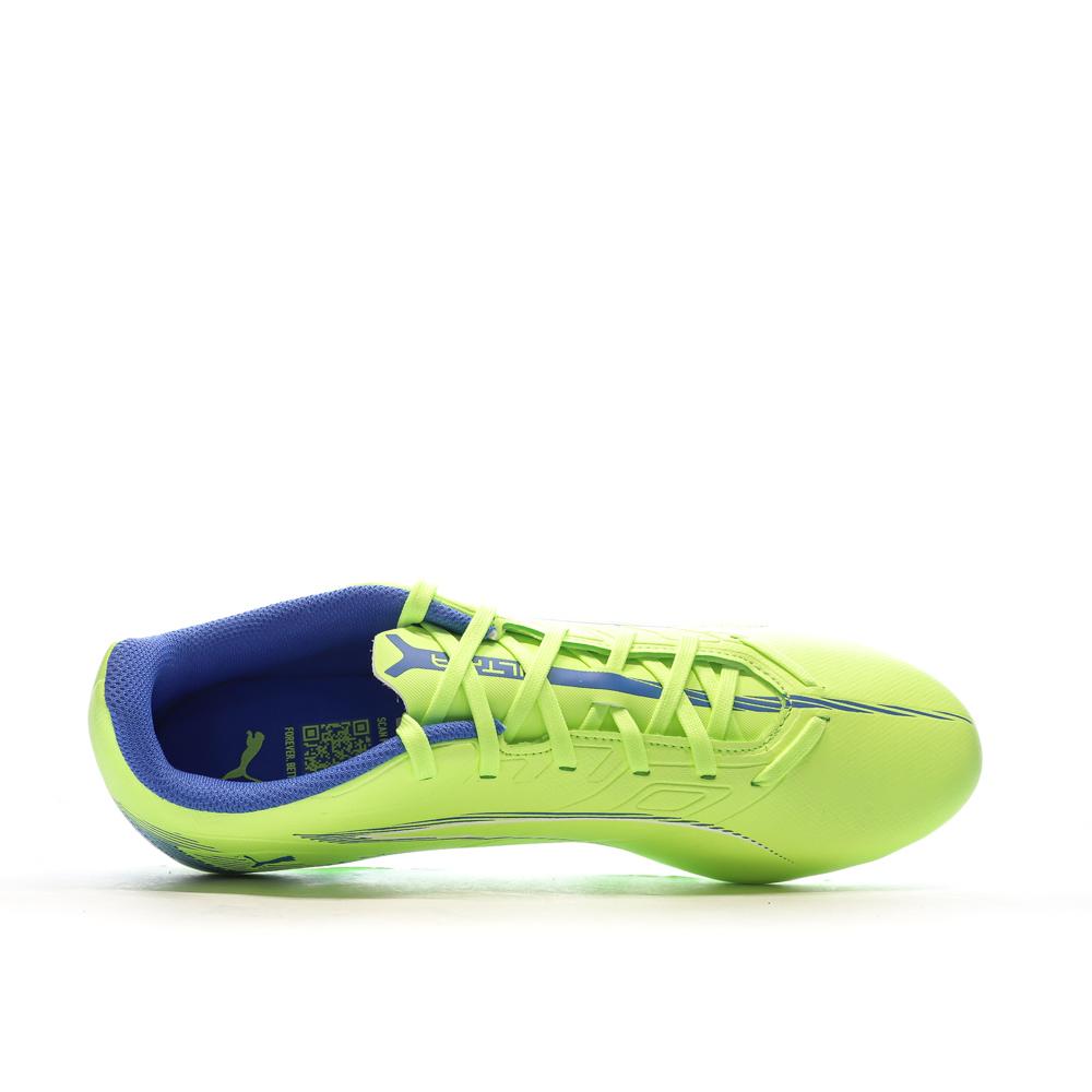 Chaussures de Foot Jaune Fluo Homme Puma Ultra 5 Play MxSG vue 4