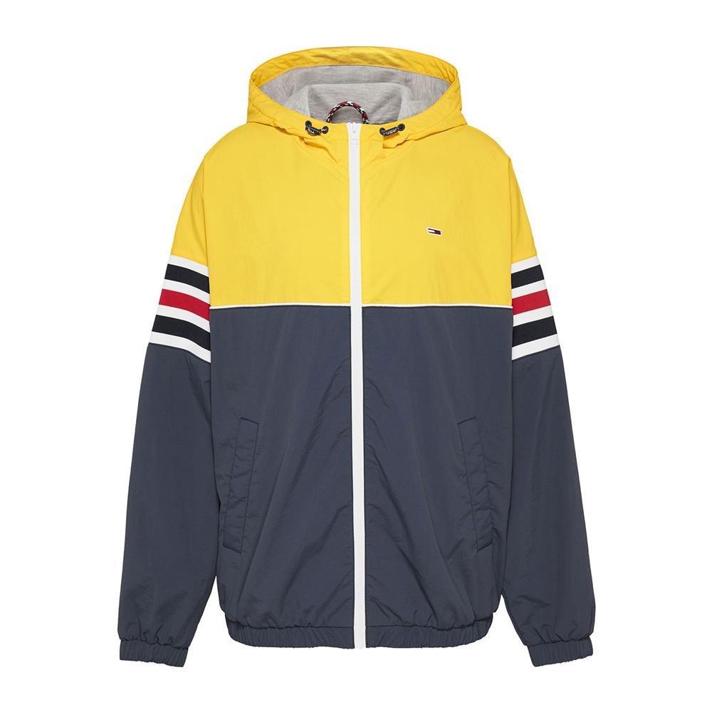 Veste Marine/Jaune Homme Tommy Hilfiger Colorblock pas cher