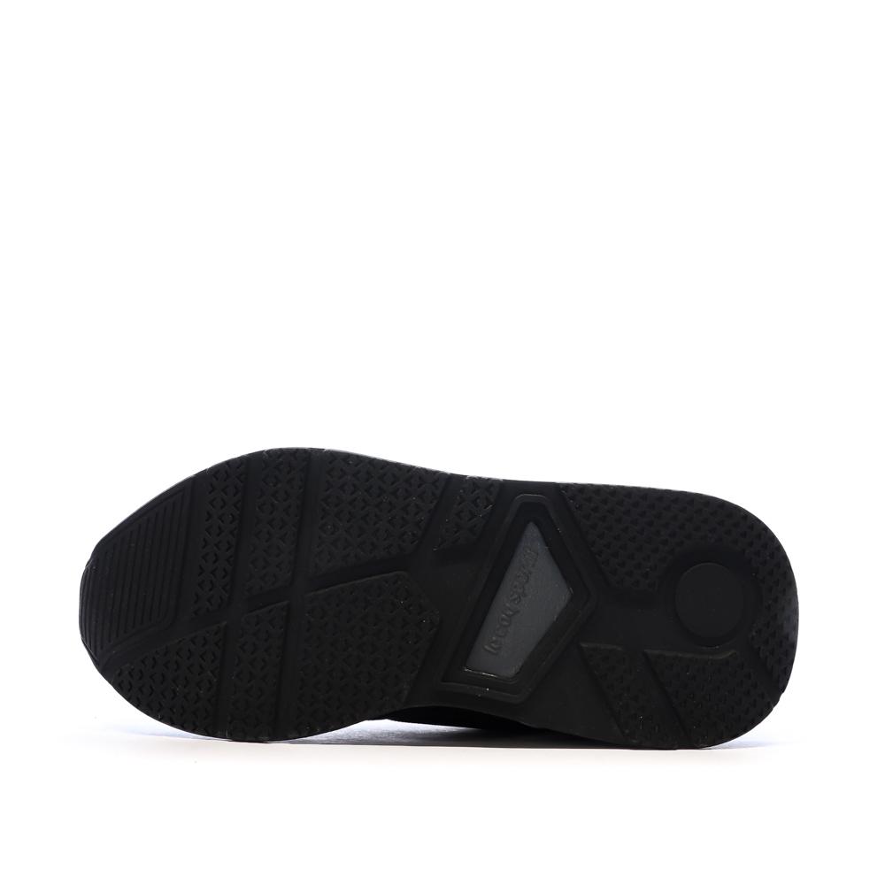 Baskets Noir Garçon Le Coq Sportif R500 Sport vue 5