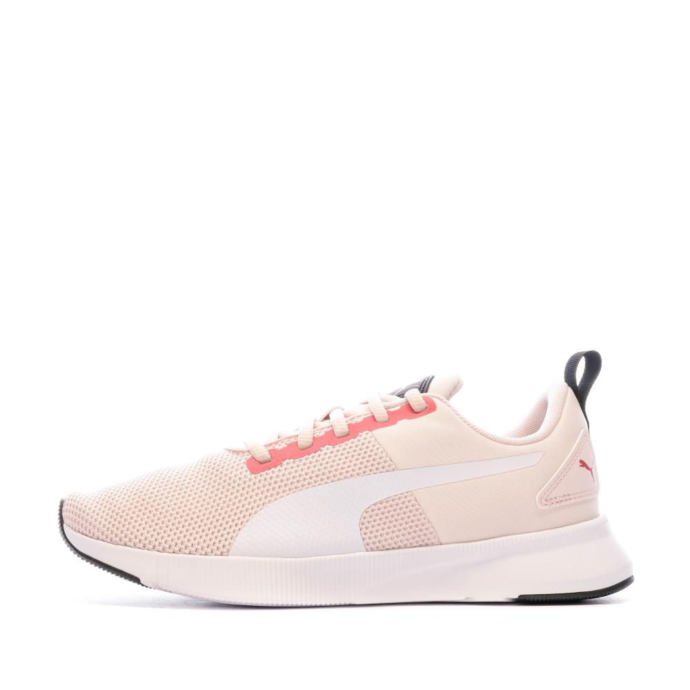 Chaussures de Running Rose Femme Puma Runner Mesh pas cher