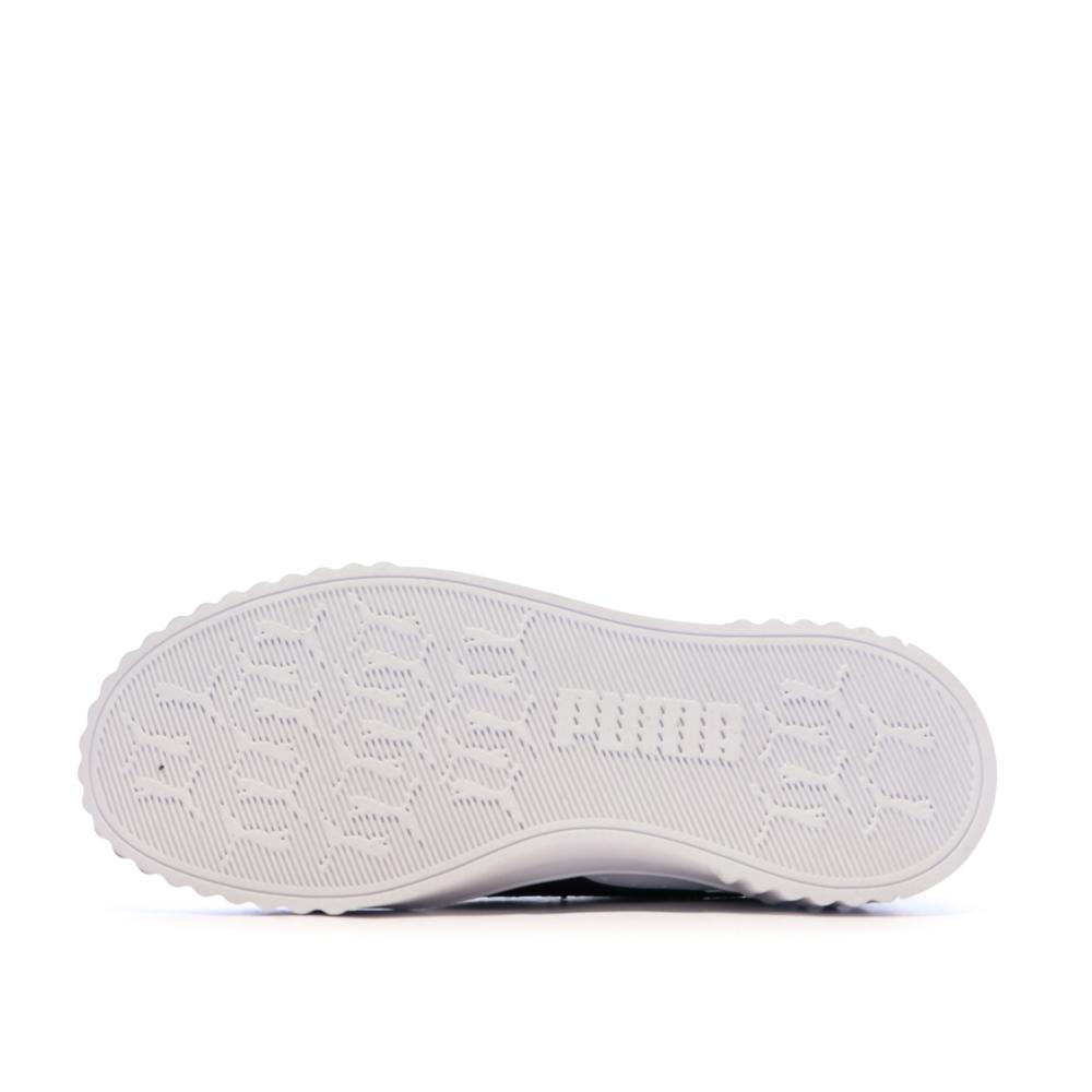 Baskets Blanc/Noir Femme Puma Carina 3.0 Luxe vue 5