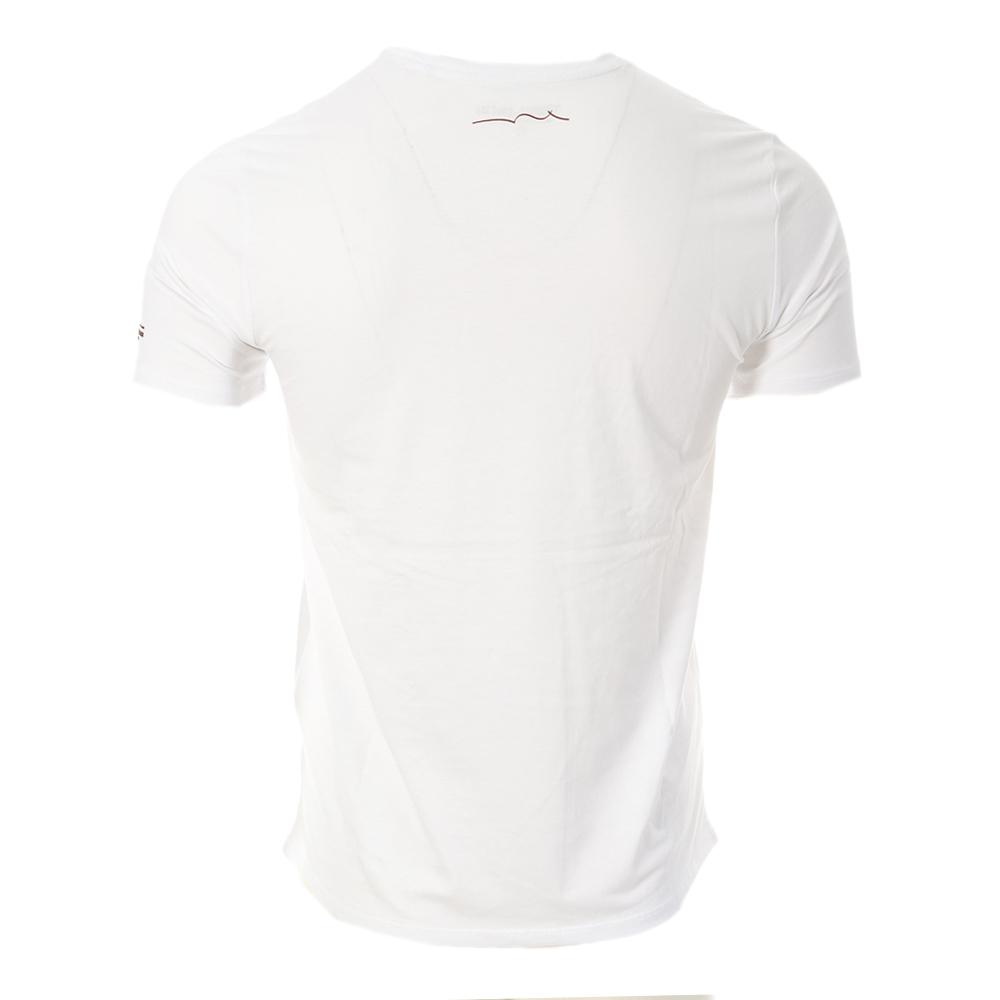 T-shirt Blanc Homme Teddy Smith Ezio 2 vue 2